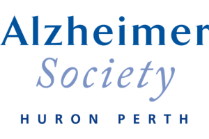 logo - the words Alzheimer Society Huron Perth