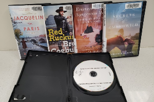 photograph of CELA audiodiscs