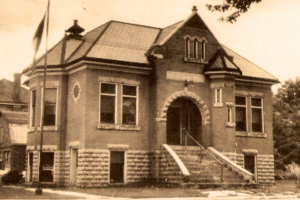 historical photo of West Perth Public Library