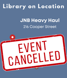 illustration of a sign that says event cancelled