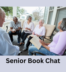 photograph of 5 people sitting on a porch