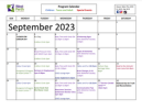 thumbnail of program calendar