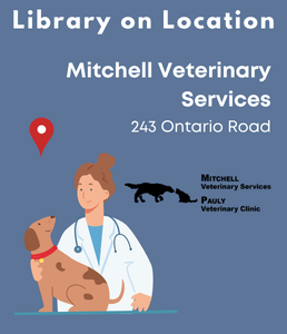 illustration of a woman in a lab coat with a dog